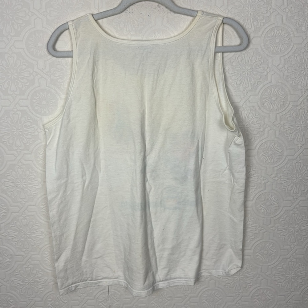 Vintage 90s Walt Disney World Mickey Mouse Cutoff Tank Shirt Sleeveless Large - Picture 7 of 7